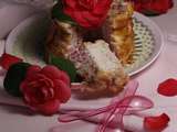 Gâteau des anges à la rose