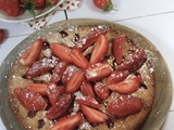 Moelleux aux fraises