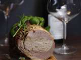 Oie désossée farcie au foie gras