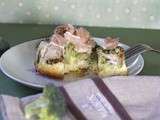 Petits gâteaux de brocoli au saumon