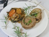 Rôti de veau aux herbes