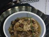 Rôti de veau flambé au whisky et champignons du moment