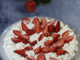 Sablé aux fraises et crème vanille