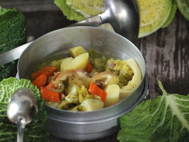 Recettes de Soupe au chou et Lard