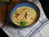 Soupe thaïe au poulet