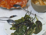 Tapas de piments de Padron