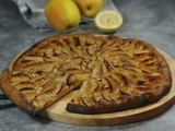 Tarte pommes-pistaches