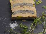 Terrine de foie gras aux cœurs d’artichaut et crème d’anchois