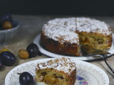 Torte aux deux prunes et aux épices