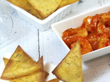 Totopos ou chips de tortillas