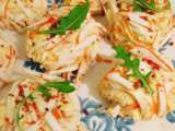 Bouchées au crabe | Recettes de cuisine gourmandes healthy | Epicure
