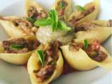 Conchiglioni farcis au veau et légumes méridionaux | Recettes de cuisine gourmandes healthy | Epicure
