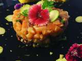 Tartare de saumon au gingembre et coriandre | Recettes de cuisine gourmandes healthy | Epicure