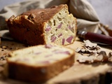 Espèce de Cake Salé Sans Gluten - Farine de Lentille - Gésiers Confit - Tomme de Brebis