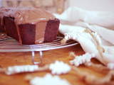 Espèce de Cake Sucré au Chocolat et Amandes Pépites de Chocolat Blanc