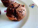 Muffins double chocolat sans beurre