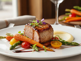 Gastronomique : filet mignon de porc aux saveurs raffinées