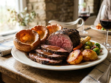 Roast on sunday : rôti de bœuf et pudding yorkshire