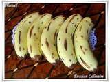 Bananes glacées  pâtisserie algérienne 