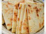 Kesra, aghroum ou khobz ftir (galette pain kabyle à la semoule)