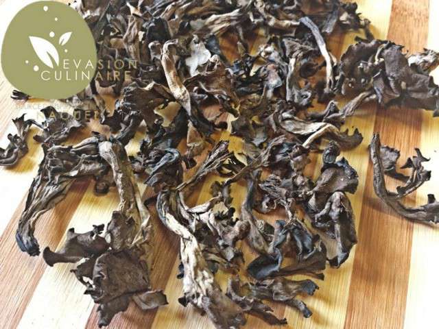 Recettes de Trompettes de la mort de Evasion Culinaire