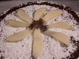 Gâteau fondant poire-chocolat