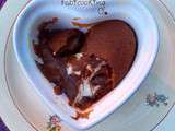 Coeur coulant chocolat au Marshmallow
