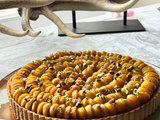 Tarte mirabelle pistache et sa jolie surprise