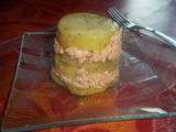 Gâteau de saumon aux pommes de terre