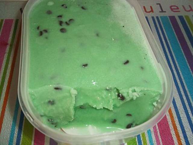 Recettes de Glace à la menthe de Fait tout à la maison