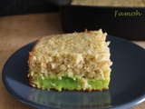 Gâteau citron vert sans gluten