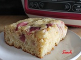Gâteau léger aux nectarines sans matière grasse