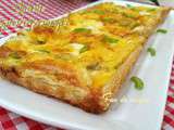 Quiche oignons/fromages