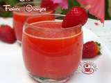 Jus fraises/ Orange / Menthe