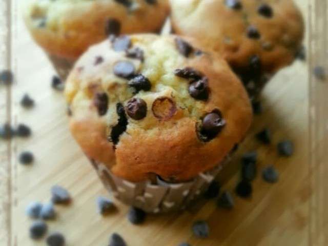 Recettes de Muffins aux Pépites de Chocolat de Fantasy-cook