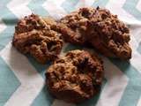 Farine de coco : cookie au chocolat noir