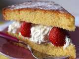 Victoria sponge cake, le goûter anglais