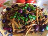 Haricots verts en salade à l’algéroise
