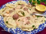 Soupe algérienne aux petits boureks (chorbet el bouirkat)