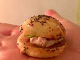 Mini burgers au foie gras