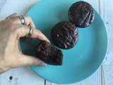 Muffins purée de noisettes et chocolat