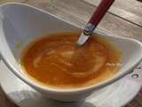 Soupe Courge-Carottes-Orange (Thermomix ou pas)
