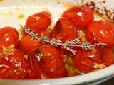 Tomates cerise Rôties aux herbes
