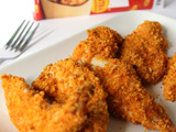 Aiguillettes de poulet croustillantes à l'Air Fryer avec la chapelure Crispy aux épices douces Tipiak