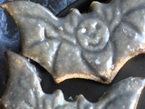 Biscuits chauve-souris au citron pour Halloween