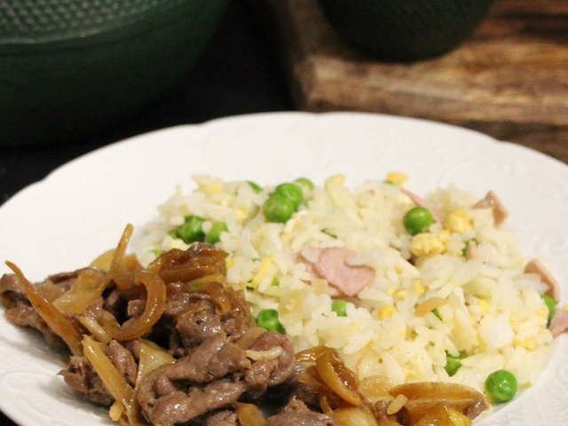 Recettes de Boeuf aux oignons et Nouvel An Chinois