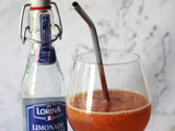 Cocktail sans alcool anti-gaspi : fraises oubliées & mangue très mûre