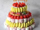 Gâteau de bonbons maison : la touche festive pour un anniversaire