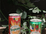 J'ai testé : Tropicana Juicy Pêche & Pomme Cassis Framboise