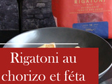 Mezzi rigatoni au chorizo et feta : un plat de pâtes réconfortant et savoureux